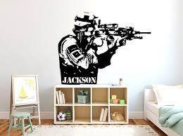 Military Wall Decal Hero Soldier Army