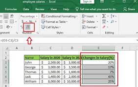 Two Numbers In Excel
