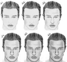 I would prefer using a simple guideline that separates the distance between the eyes. How To Draw A Man S Face From The Front View Male Easy Step By Step Drawing Tutorial For Beginners How To Draw Step By Step Drawing Tutorials