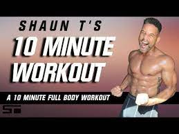 shaun t s 10 minute full body workout