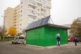 O nouă premieră. Containere de parcare securizate pentru biciclete în cartierele din Cluj | www.actualdecluj.ro