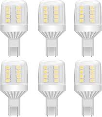 Arrownine T5 T10 Wedge Led Lights 3watt Equivalent To 40w Halogen Bulb For Outdoor Walkway Path Step Stair Deck Landscape Lights Camper Tailer Rv Under Cabinet Lighting 12v Ac Dc Cold White 6 Pack