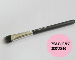 mac 287 duo fibre eye shadow brush