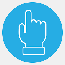 icon index finger indonesian general