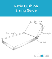 This Patio Cushion Sizing Guide Makes