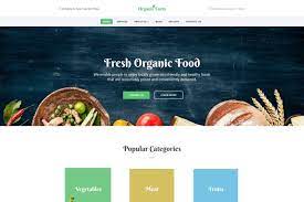 organic food design for fresh