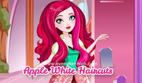 apple white haircuts game ever after high