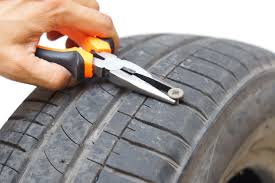 if you get a nail in your tyre should