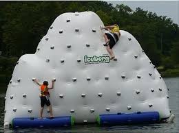 Floating Inflatable Climbing Wall