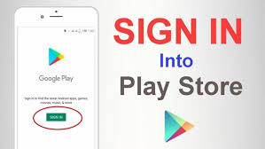 signing in to google play 3