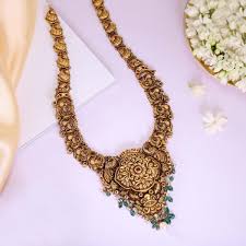 indian gold necklace 22k gold