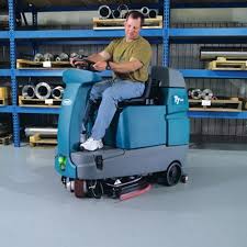 tennant t7 hire ride on battery floor