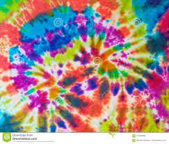 Colorful Abstract Tie Dye Pattern Design In Multiple Colors