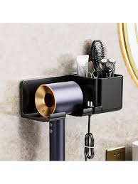 Wall Mounted Hair Dryer Holder Without