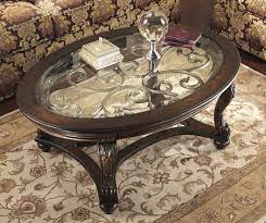 Ashley Norcastle Oval Coffee Table