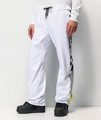 686 Track Pant White 10k Snowboard Pants