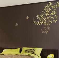 Large Clematis Branch Wall Stencil