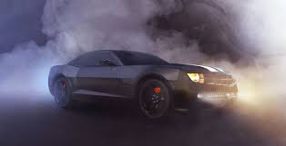 Wallpaper Chevrolet Camaro 3d Smoke