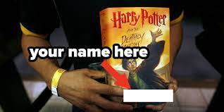 rewrite harry potter to find your