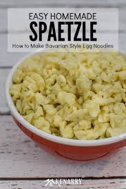easy spaetzle recipe how to make