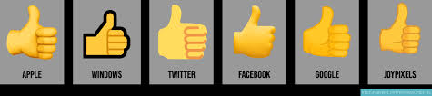 thumbs up emojis
