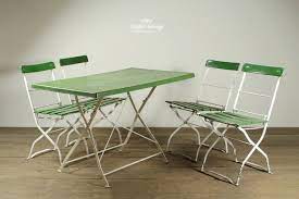 German Cafe Table And Chairs Set