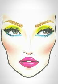 Mac Halloween Makeup Ideas Mac Face Charts Makeup Face