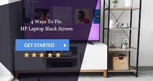 4 ways to fix hp laptop black screen
