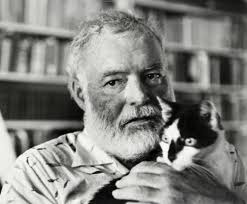 Image result for hemingway and cats typewriter