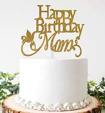 Happy birthday song | magical cake animated (animation music). Double Sided Happy Birthday Mum Gold Glitter Cake Topper Cake Toppers Patterer Home Garden