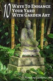 How To Use Garden Decor And Yard Art To