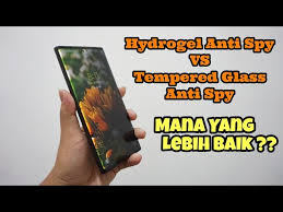 Hydrogel Anti Vs Tempered Glass