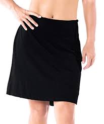 Yogipace Womens Sun Protection 17 Long Running Skirt Athletic Golf Skort With Tennis Ball Pockets Built In Shorts Black Size L