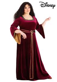 plus size tangled mother gothel costume womens black orange red 6x fun costumes