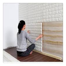 Full Colors 3d Brick Pe Foam Wall Panel