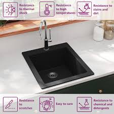 overmount kitchen sink single basin