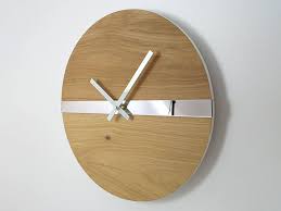 Wall Clock Wood Clock Large Wall Clock