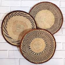 Tonga Baskets African Wall Basket Woven