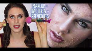 why your makeup makes your break out