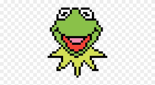 Kermit Easy Shrek Pixel Art Minecraft Hd Png Download