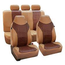 Neo Modern Beige Automotive Seat Covers