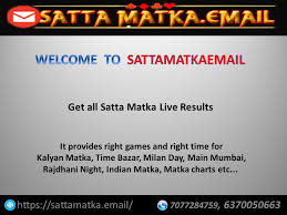 It Provides Right Games And Right Time For Kalyan Matka