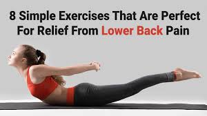 relief from lower back pain