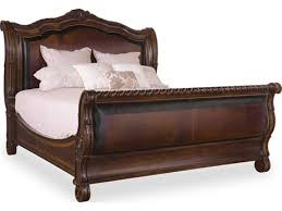 Dark Oak Eastern King Size Sleigh Bed