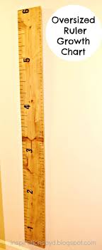 Inspirations By D Oversized Ruler Growth Chart