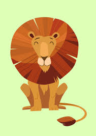 coloriage lion à imprimer pdf dessin
