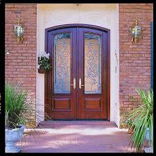 Custom Double Front Doors Made From
