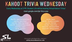 Did you know that each nation. Kahoot Trivia Wednesdays Summer 2020 Acc Student Life