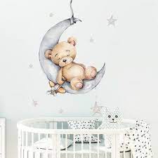 Baby Room Wall Sticker Boy Bear Amp