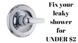 Fix a leaky Delta Single-handle shower faucet for UNDER $2!! - YouTube